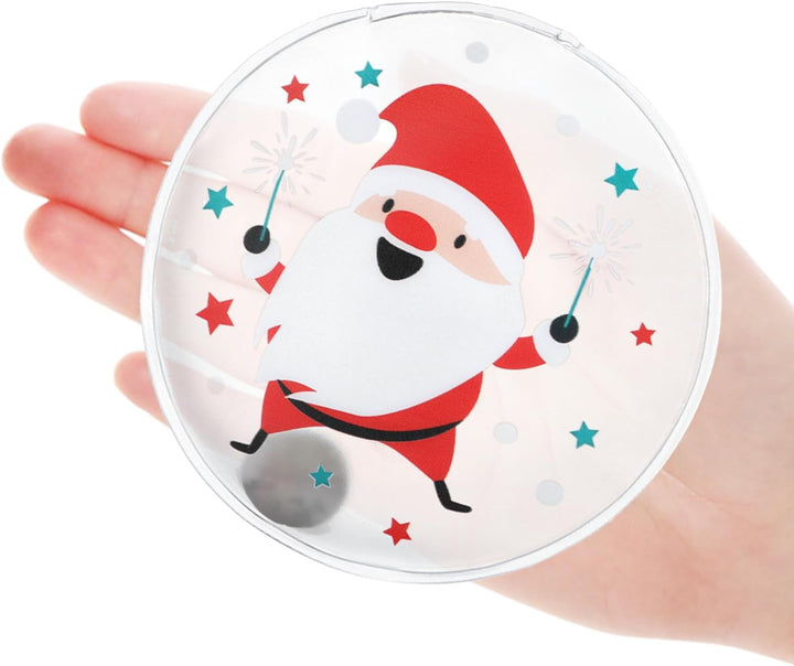 com-four® 6X Taschenwärmer wiederverwendbar - weihnachtliche Handwärmer - Wärmepad für kalte Tage un
