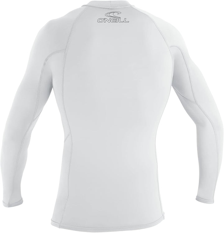 O'Neill Wetsuits Herren Uv Schutz basic skins L/S crew S Weiss, S Weiss