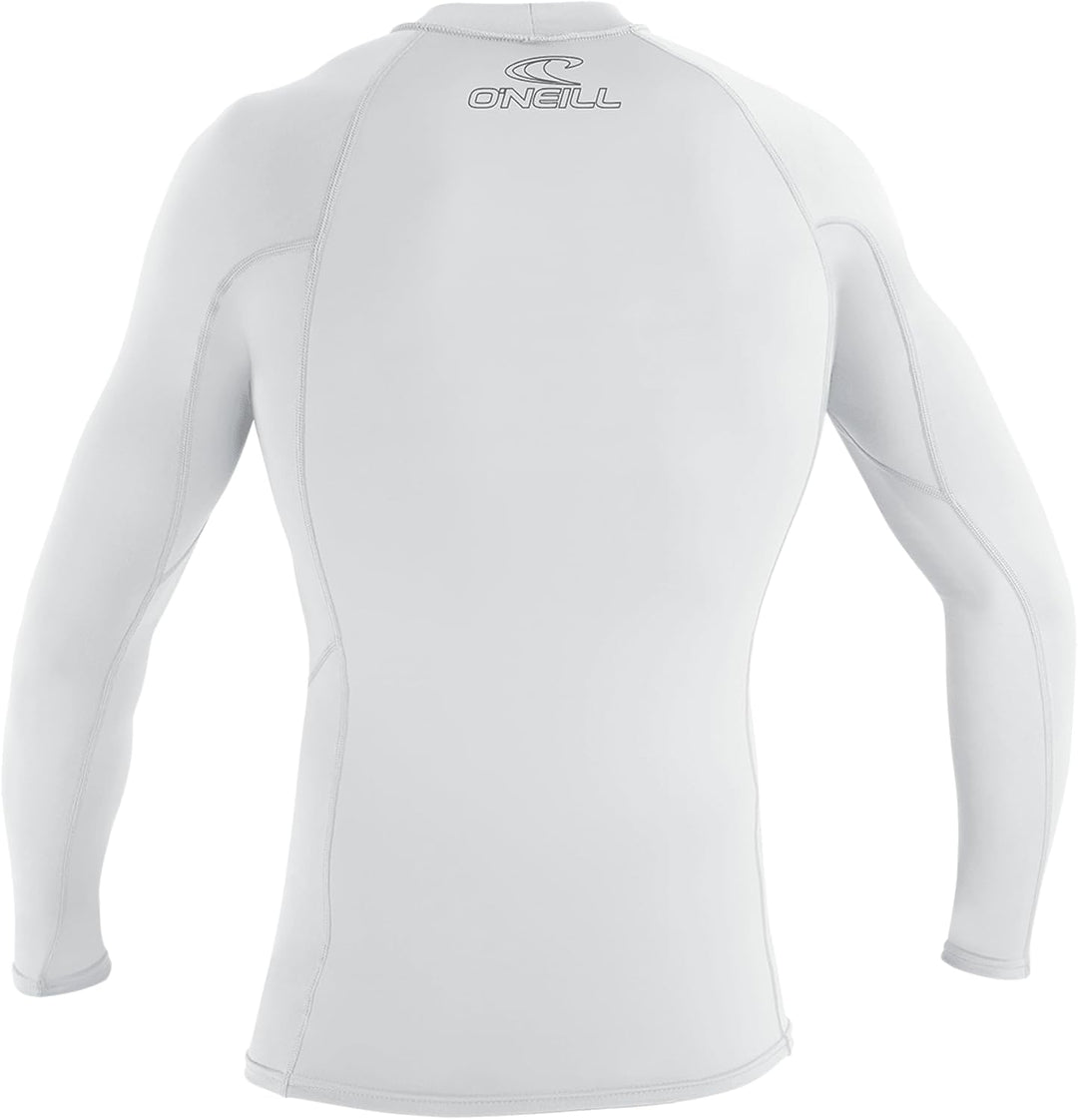 O'Neill Wetsuits Herren Uv Schutz basic skins L/S crew XS Weiss, XS Weiss