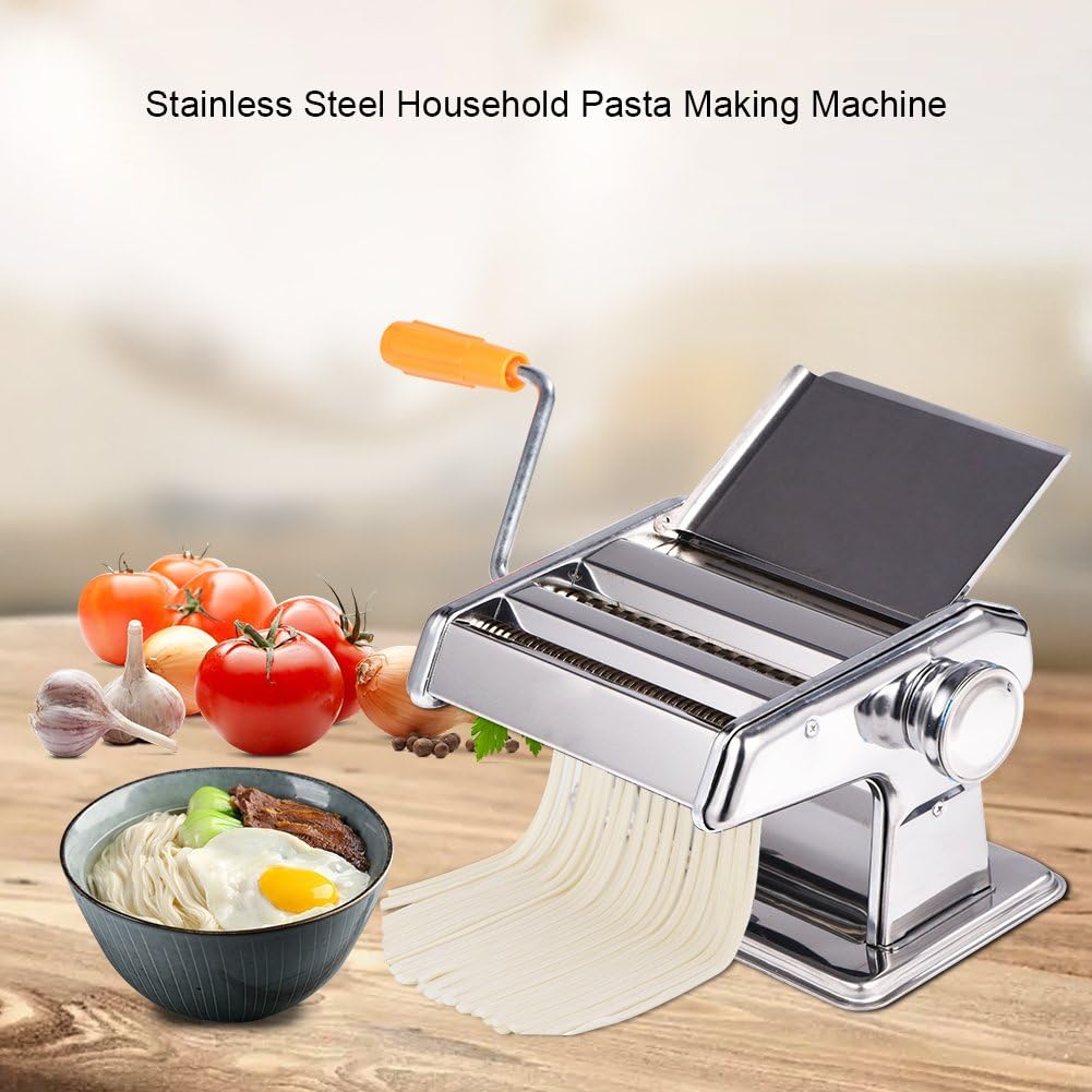 Nudelmaschine für die Herstellung von Pasta Maker Noodle Manuelle Spaghetti Hand Cutter aus Edelstah