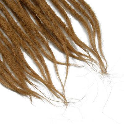 Dsoar Dünne 0,6cm Lange Synthetische Dreadlock Verlängerungen Handgefertigtes 24 Zoll 20 Strang Häke