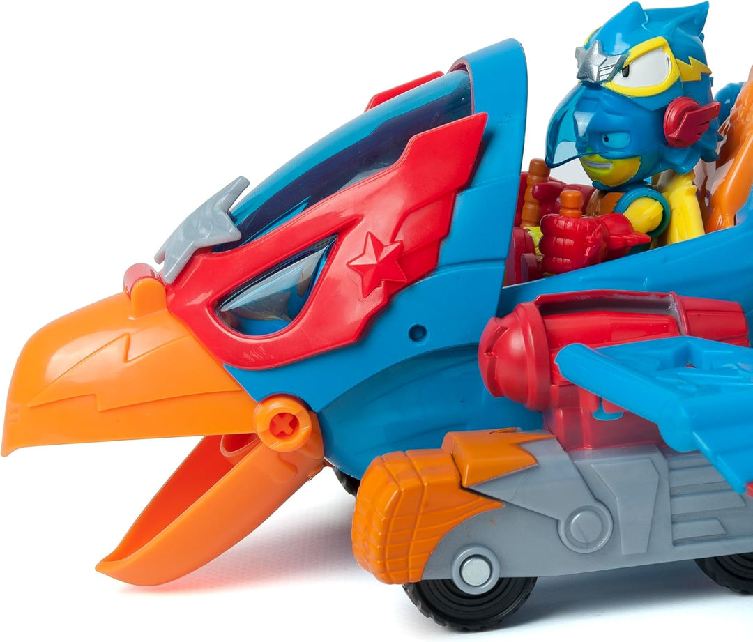 SUPERTHINGS Wild Eagle - SuperThings Adlerflugzeug inkl. 1 Wild Kid und 1 Wild SuperThing Held Exclu