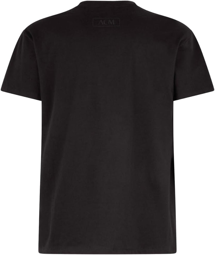 AC Milan Unisex Monochrome T-Shirt S Nero, S Nero