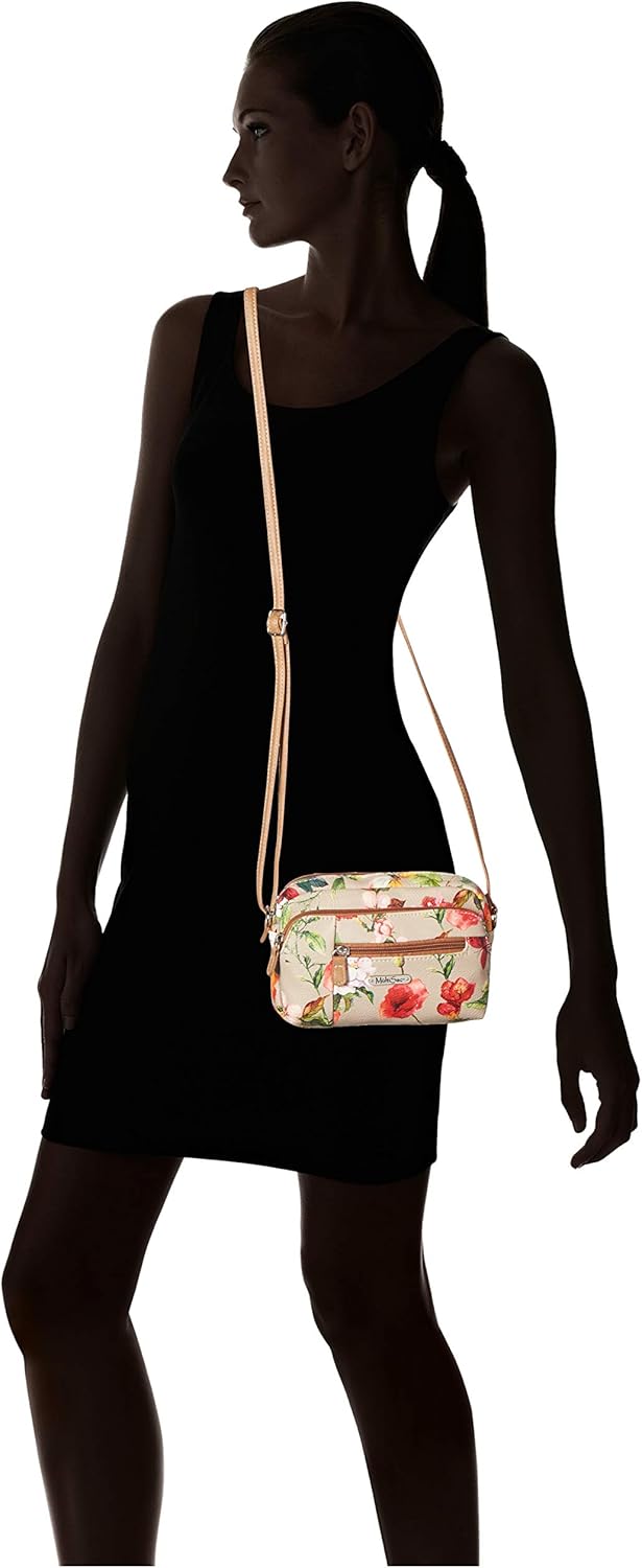 MultiSac Damen Mini Dynamic Umhängetasche Crossbody, Einheitsgrösse Schmetterling Floral, Butterfly/