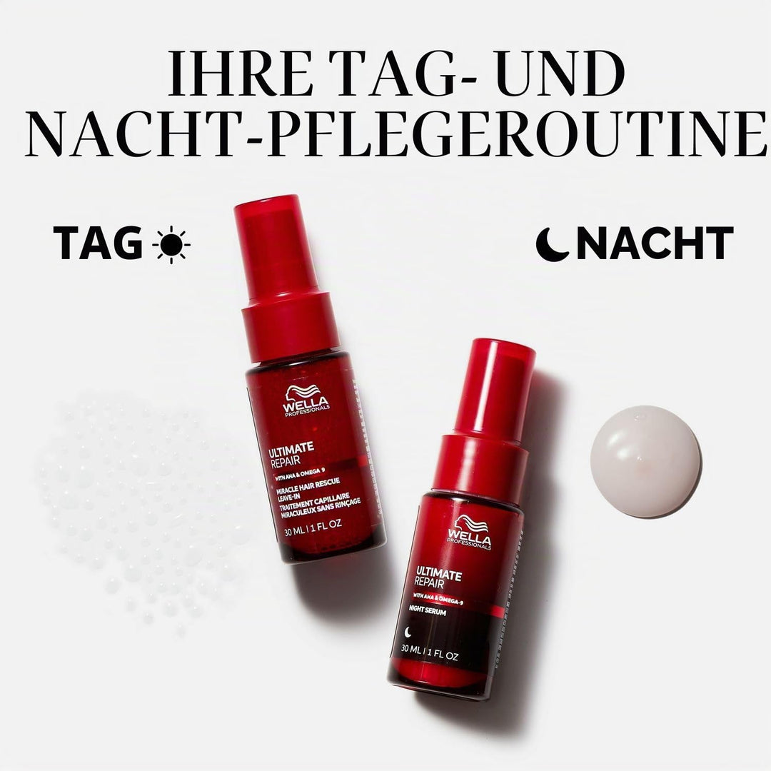 Wella Ultimate Repair Nacht-Serum - Leave In Serum von Wella Professionals – Tiefenwirksame Pflege f
