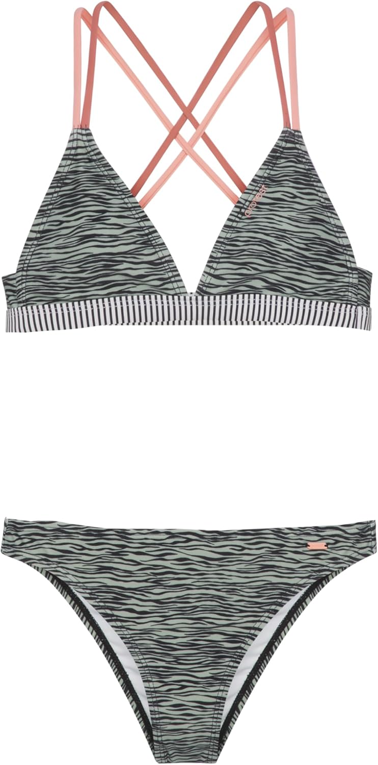 Protest Mädchen Triangel-Bikini PRTEVA JR 128 Green Baygreen, 128 Green Baygreen