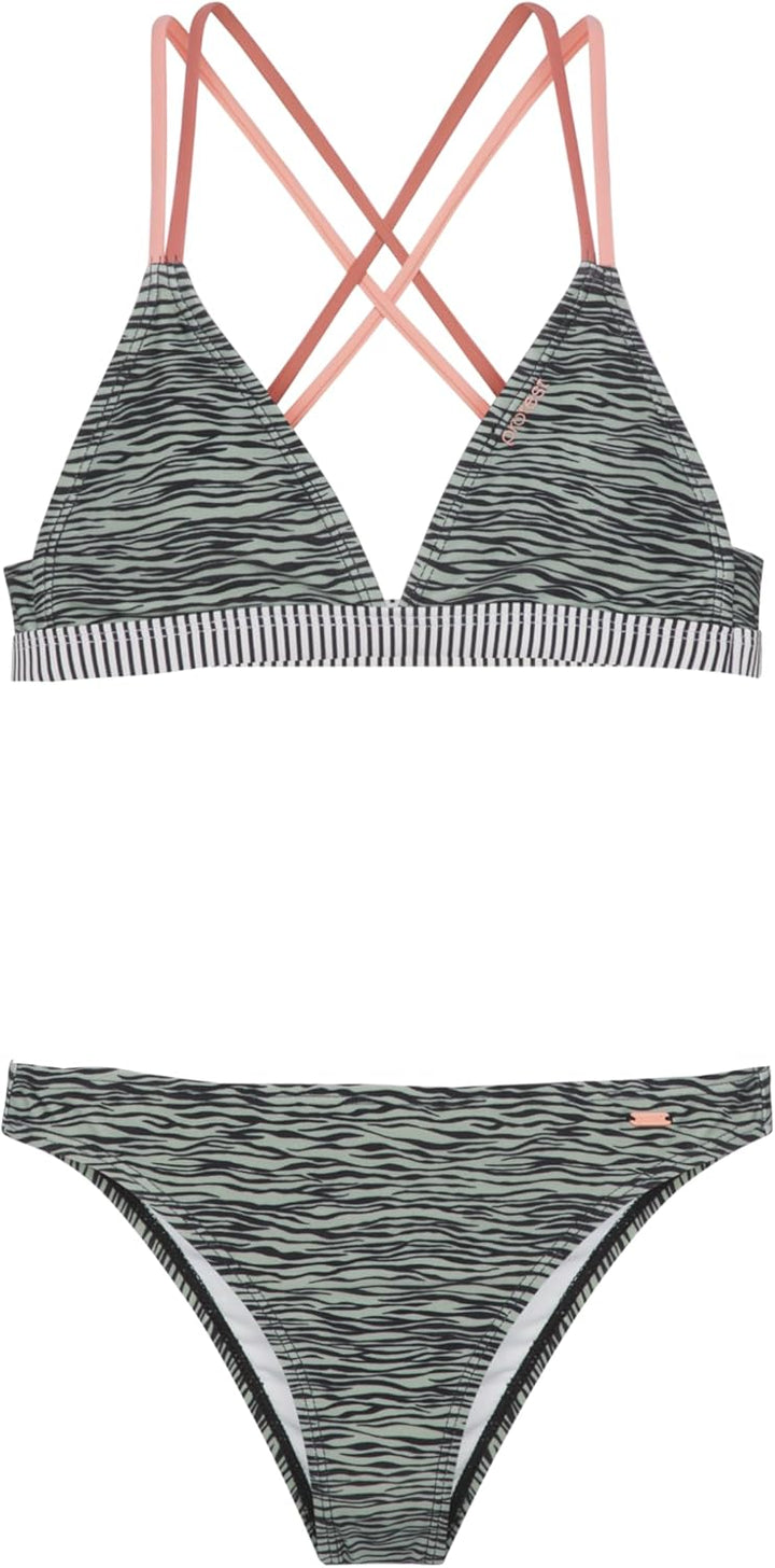 Protest Mädchen Triangel-Bikini PRTEVA JR 128 Green Baygreen, 128 Green Baygreen