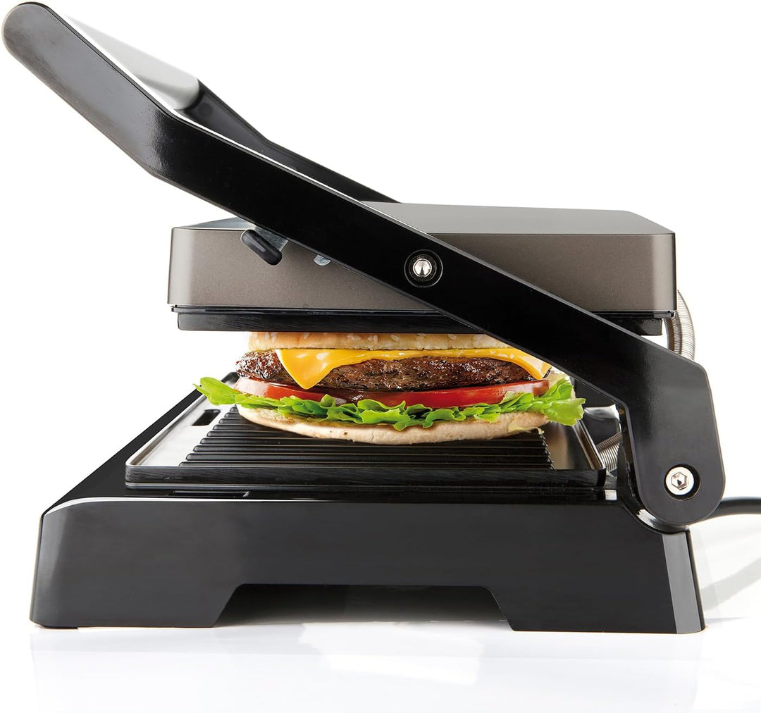 Black+Decker ES9680050B BXGR1000E Kontaktgrill, 1000, Kunststoff, Schwarz Grill
