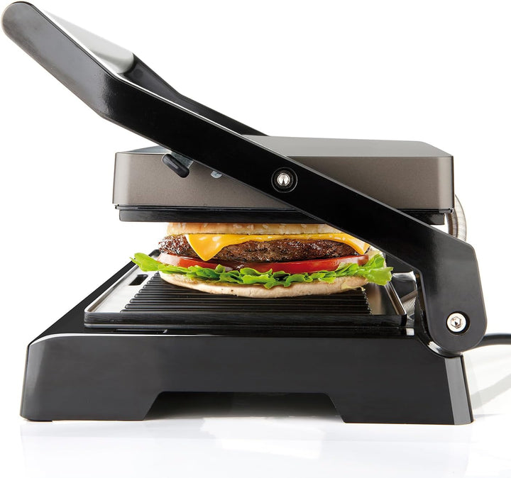 Black+Decker ES9680050B BXGR1000E Kontaktgrill, 1000, Kunststoff, Schwarz Grill