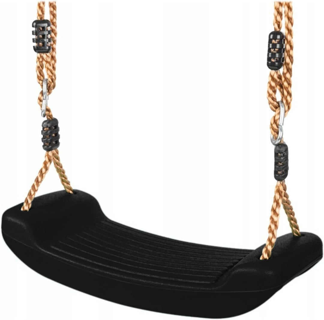 KRUMAD Kinderschaukel Outdoor &amp; Indoor, Ergonomische Schaukel Kinder, Höhenverstellbaren Seilen 115–
