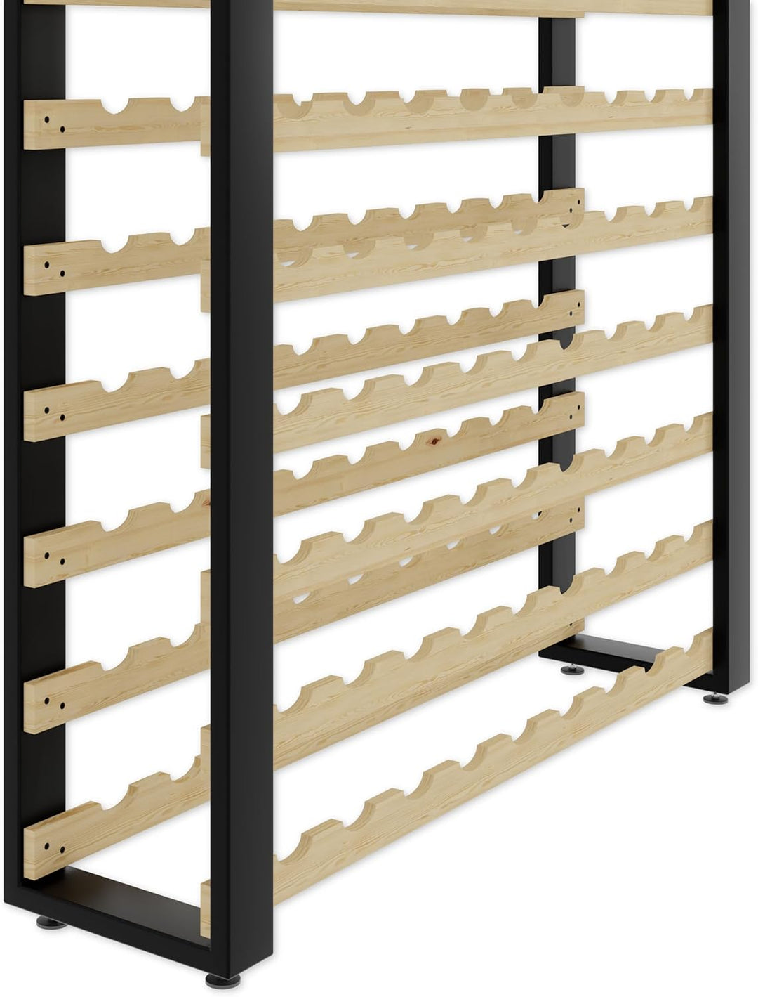 Lenmar Serie RW Weinregal aus Holz für Flaschen, LOFT, Flaschen, Wein, Flaschenregal, Kellerregal, R