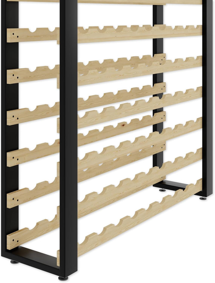 Lenmar Serie RW Weinregal aus Holz für Flaschen, LOFT, Flaschen, Wein, Flaschenregal, Kellerregal, R