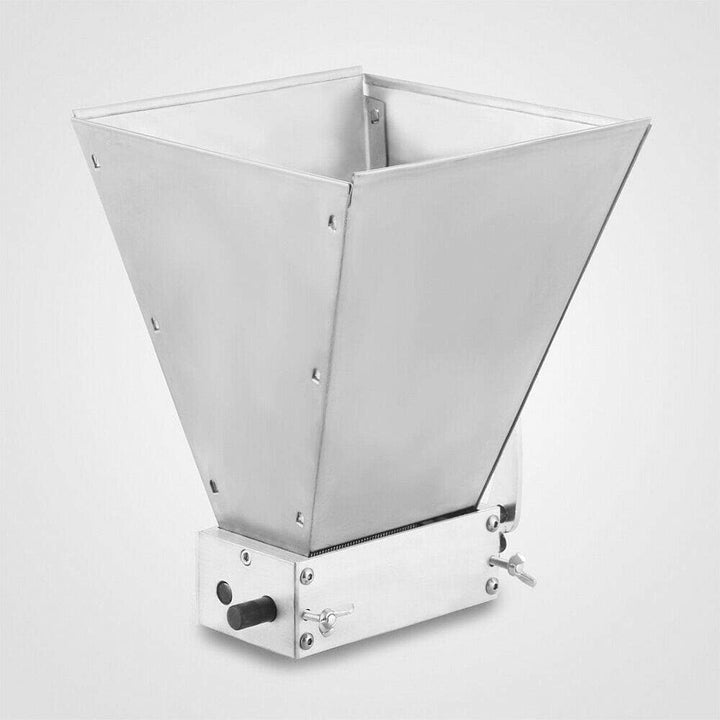 LENJKYYO Malzmühle Getreidemühle Manuelle Verstellbar 2 Rollen Heimbrauer Handmühle Schrotmühle Mühl