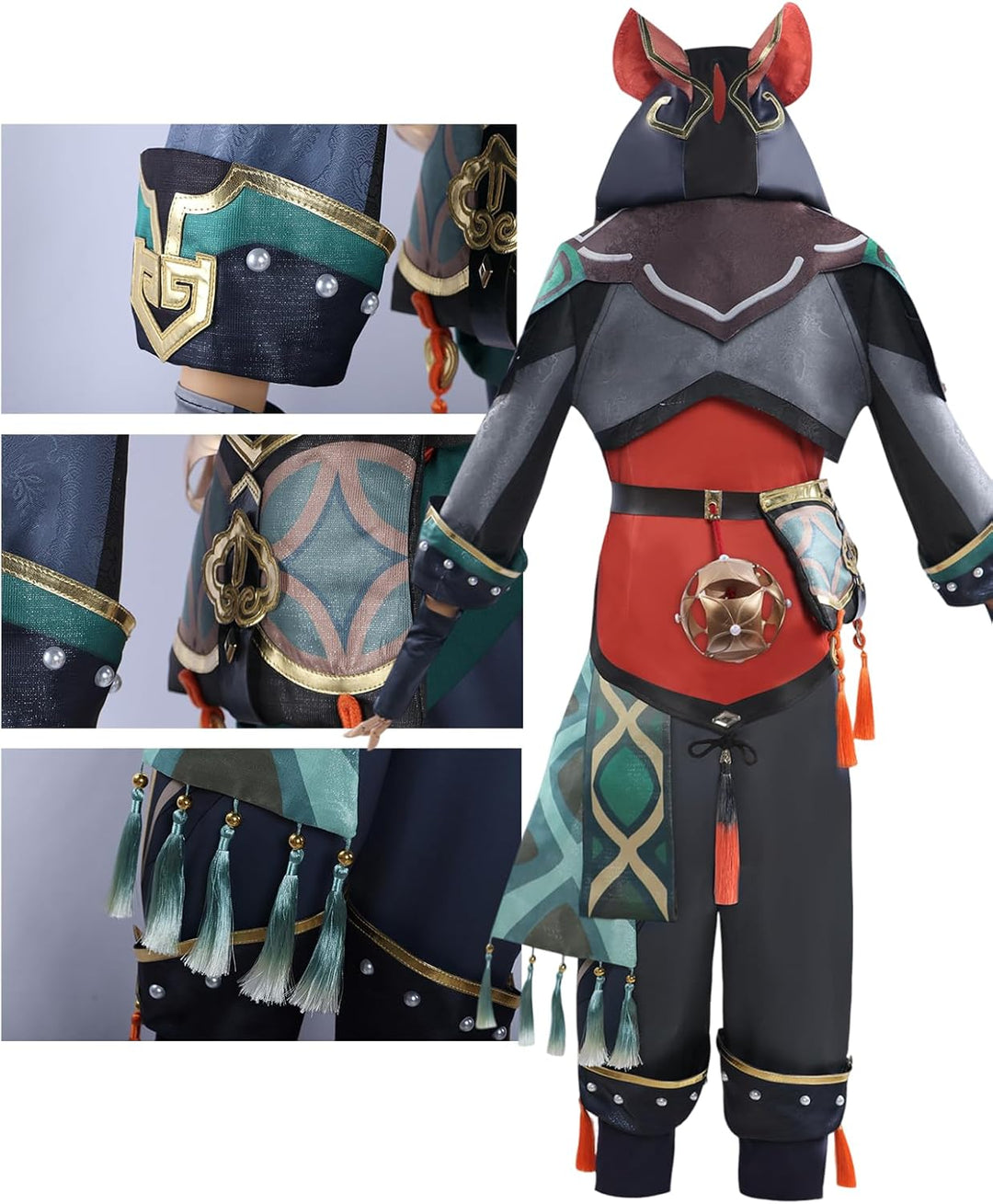 Genshin Cosplay Venti Yae Miko Raiden Shogun Arlecchino Cosplay Kostüm Skirk Cosplay Halloween Anzug
