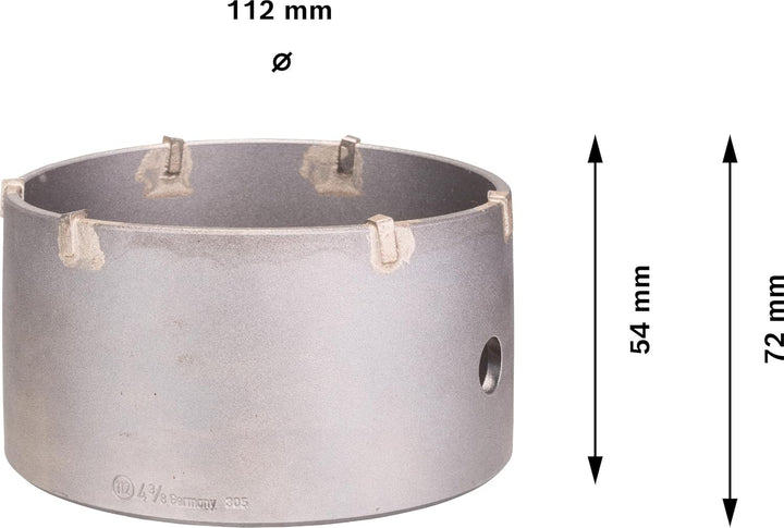 Bosch Professional Hohl-Bohrkrone SDS-plus-9 Core Cutter (Ø 112 mm), 112 mm