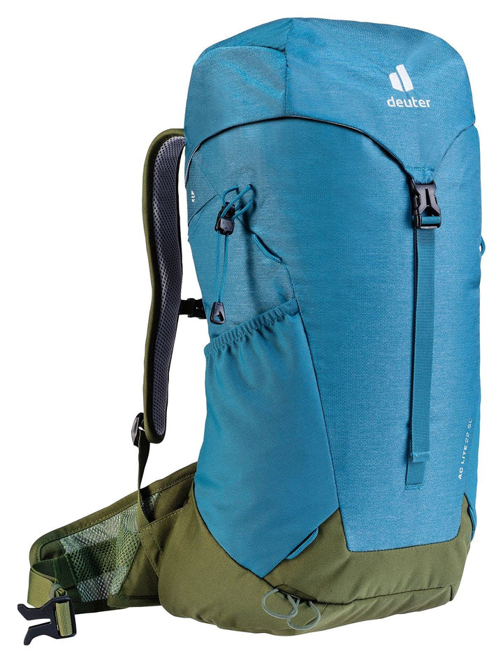 deuter Damen Ac Lite 22 Sl Wanderrucksack (1er Pack) 22 L Denim-pine, 22 L Denim-pine