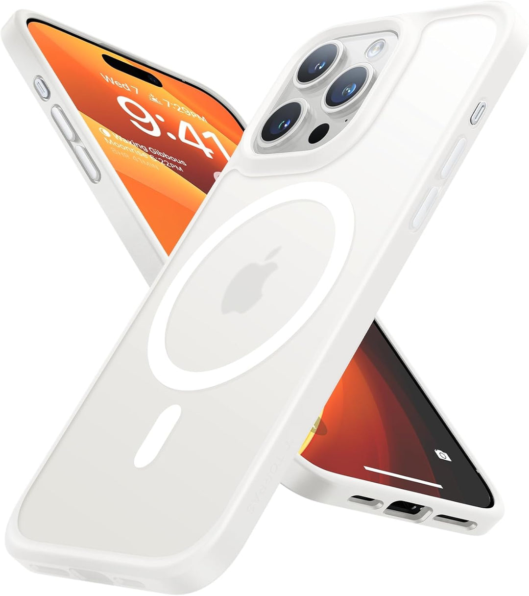 TORRAS für iPhone 15 Pro Max Hülle für Magsafe (TOP Militärschutz & Magnetkraft) Extrem Haltbarkeit