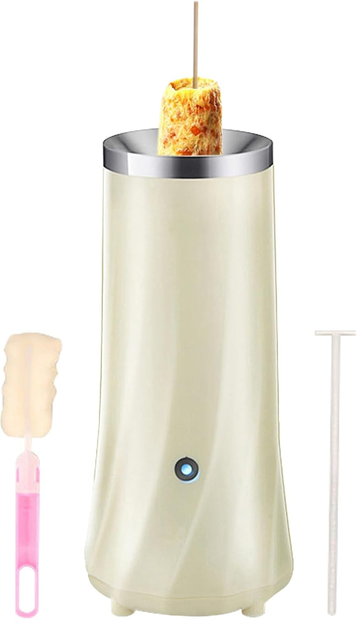 Egg Roll Maschine - Hitzeschutzgriff | Elektrisch für Hot Dog und Rollen | Ideal für Studentenwohnun