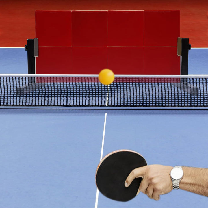 Tischtennis Returnbrett Tischtennis Rebound Board Mit 8 Gummis,360° Einstellbare Trainingsgerät RüCk