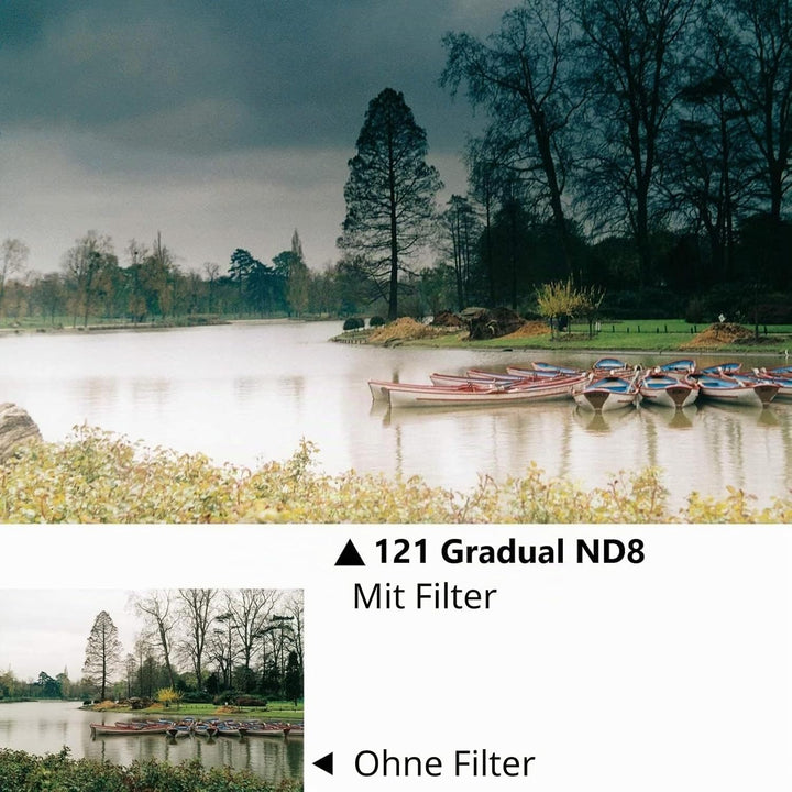 Cokin WWZZU300-02 Gradual ND Kit Creative Filter System Z-Serie grau Gradual ND Kit Single, Gradual