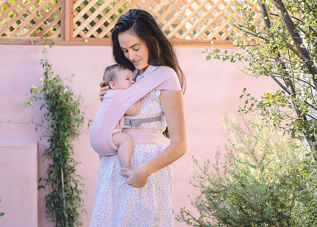 Ergobaby Babytrage für Neugeborene ab Geburt Extra Weich, Embrace Bauchtrage Baby-Tragetasche Ergono