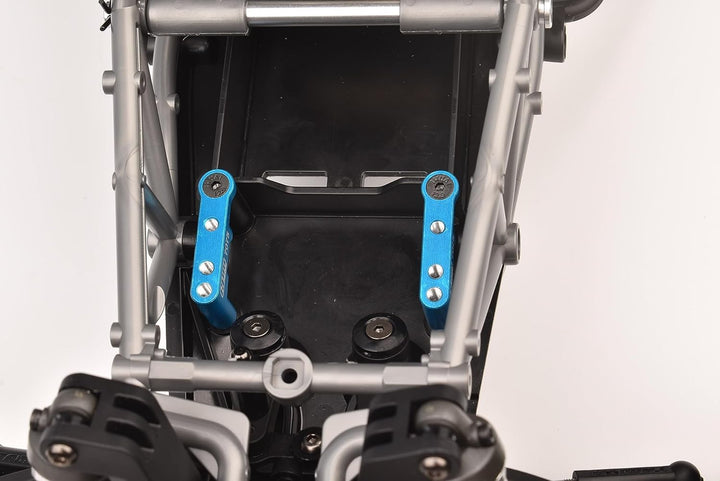 Aluminium 7075 Servo Mount for Tamiya 1:10 R/C 58719 BBX BB-01 Chassis - Black