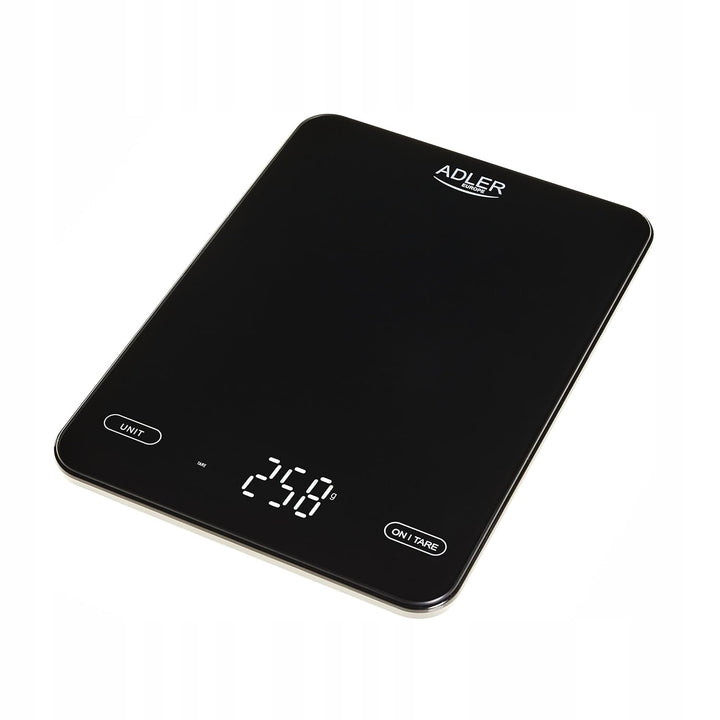 ADLER Küchenwaage - Maximale Kapazität 10kg, USB-wiederaufladbar