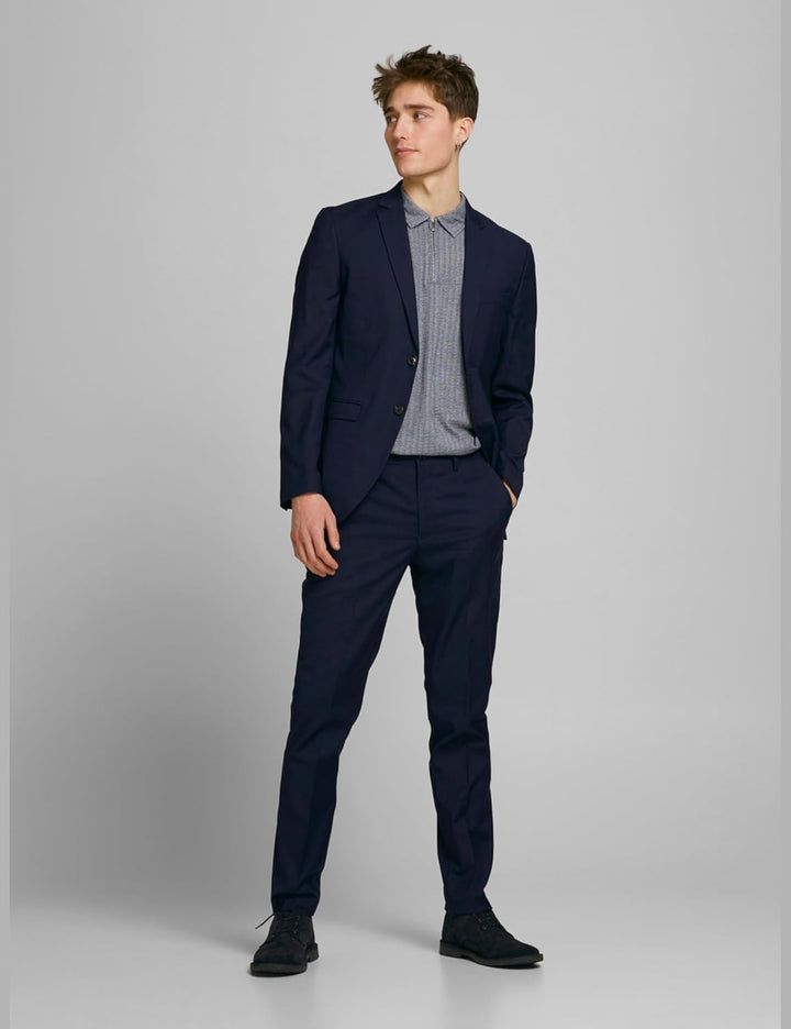 JACK & JONES Herren Jprfranco Suit Noos Business Anzug Hosen Set, Medieval Blue, 46 EU