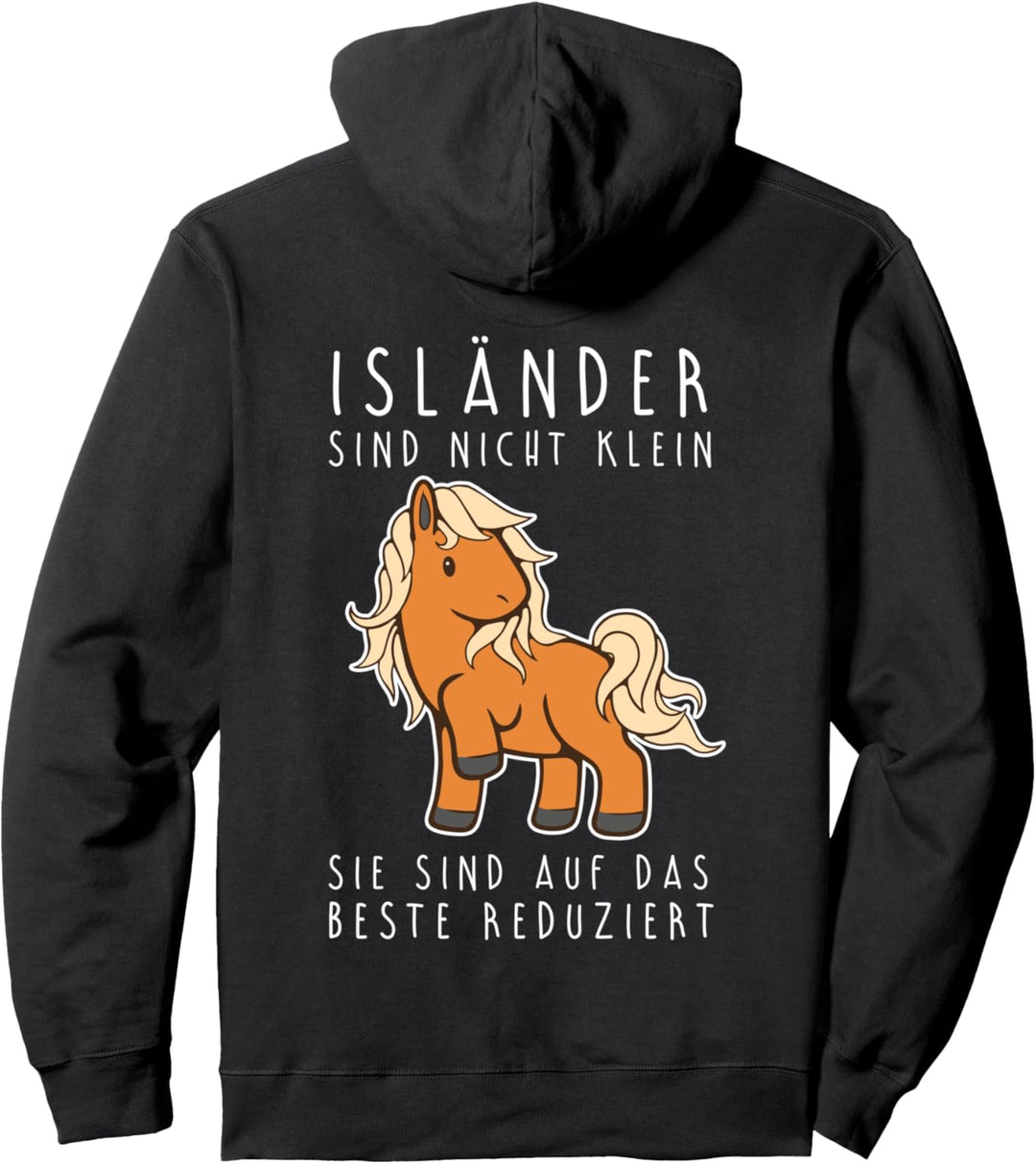 Islandpferd Isländer Island Pony Auf das beste reduziert Pullover Hoodie
