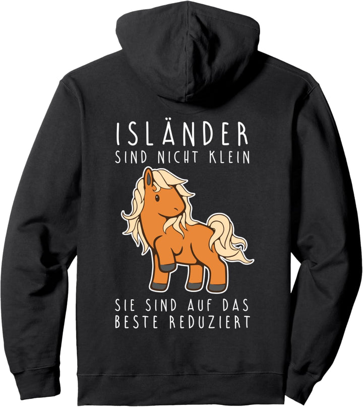 Islandpferd Isländer Island Pony Auf das beste reduziert Pullover Hoodie