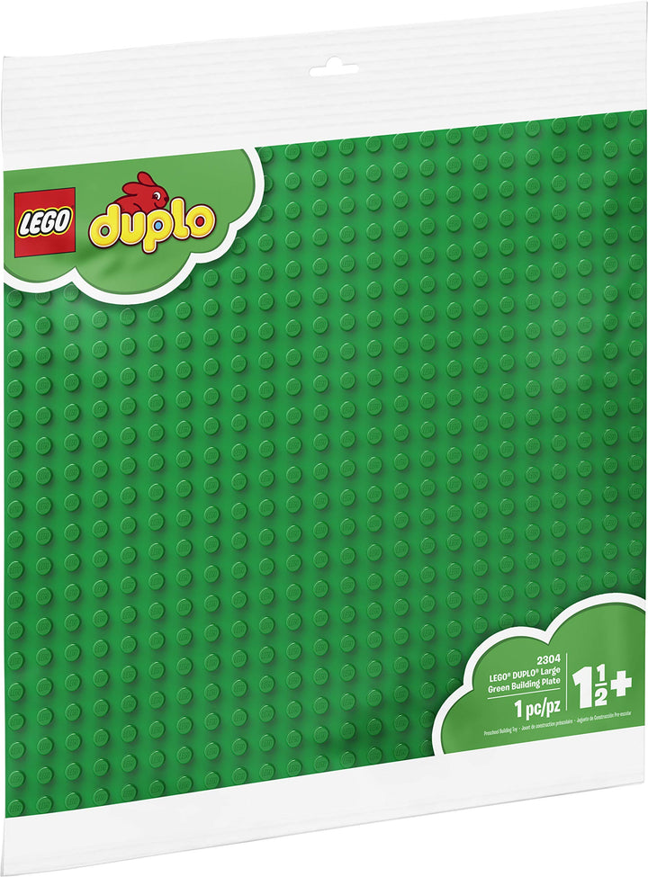 LEGO Duplo Grosse Platte grün, 38,1 cm x 38,1 cm, 2304 Kreativ Spielzeug (1 Stück)