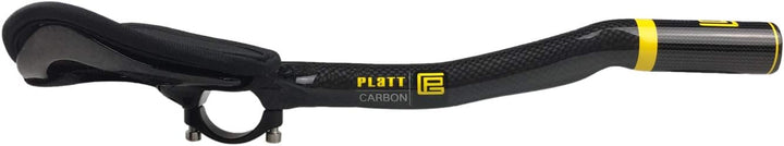 PLATT Fahrradlenker 31,8 Carbonlenker Renn/Triathlonlenker Aerobar Lenkeraufsatz Tri Bar, 3K Glossy