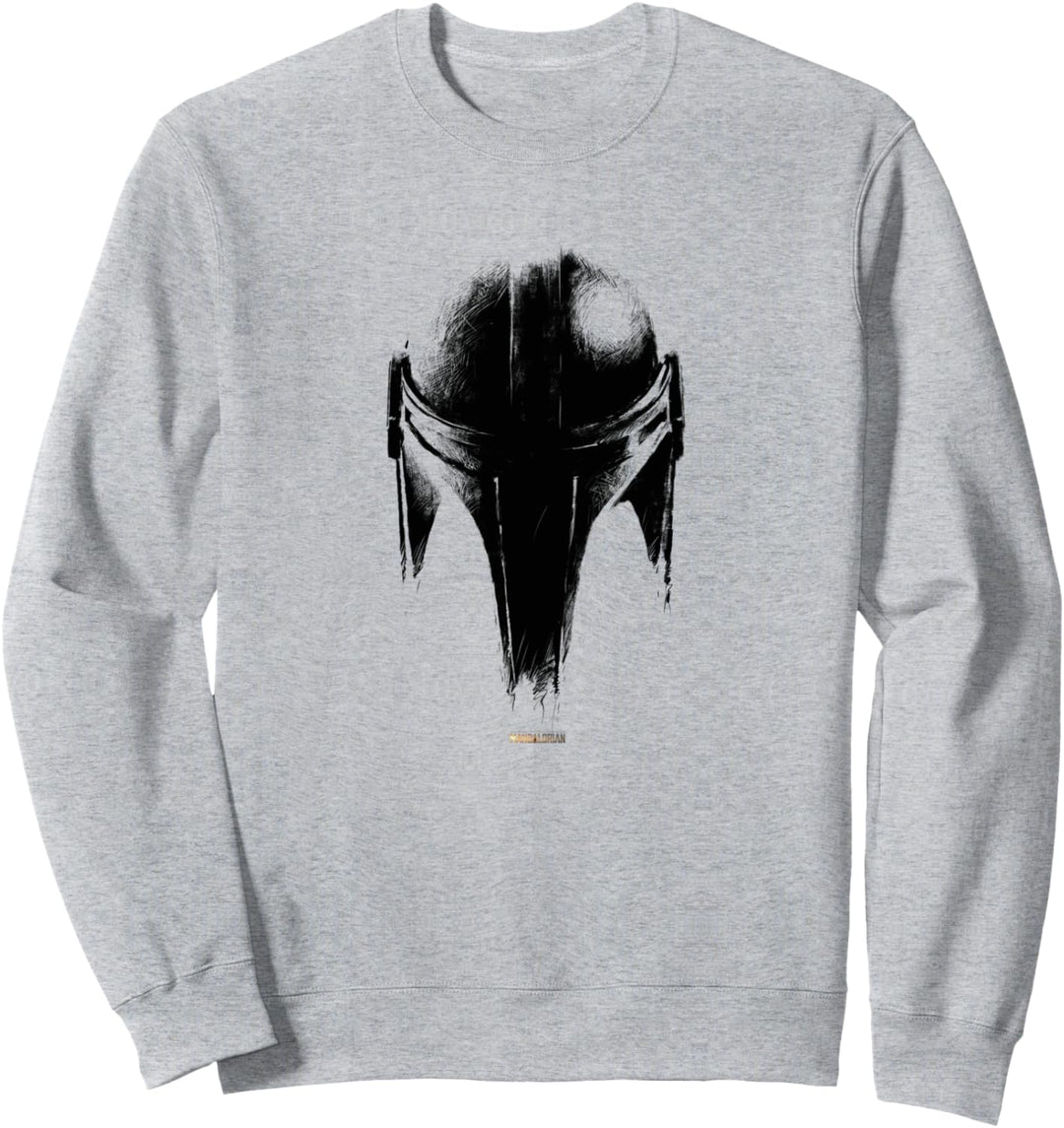 Star Wars The Mandalorian Metallic Helmet Sweatshirt