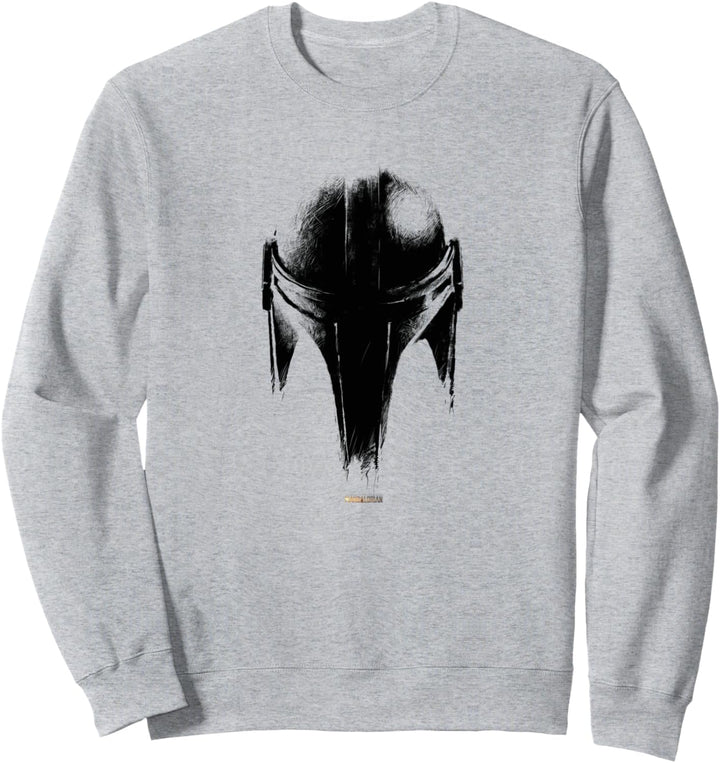 Star Wars The Mandalorian Metallic Helmet Sweatshirt