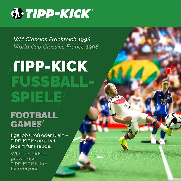 TIPP-KICK WM Classics Weltmeister Frankreich 1998 Spieler-Set Kicker, Top-Kicker, Star-Kicker Torwar