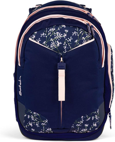 satch Match Schulrucksack Set 3tlg. inkl. Schlamperbox und Sporttasche Bloomy Breeze, Bloomy Breeze