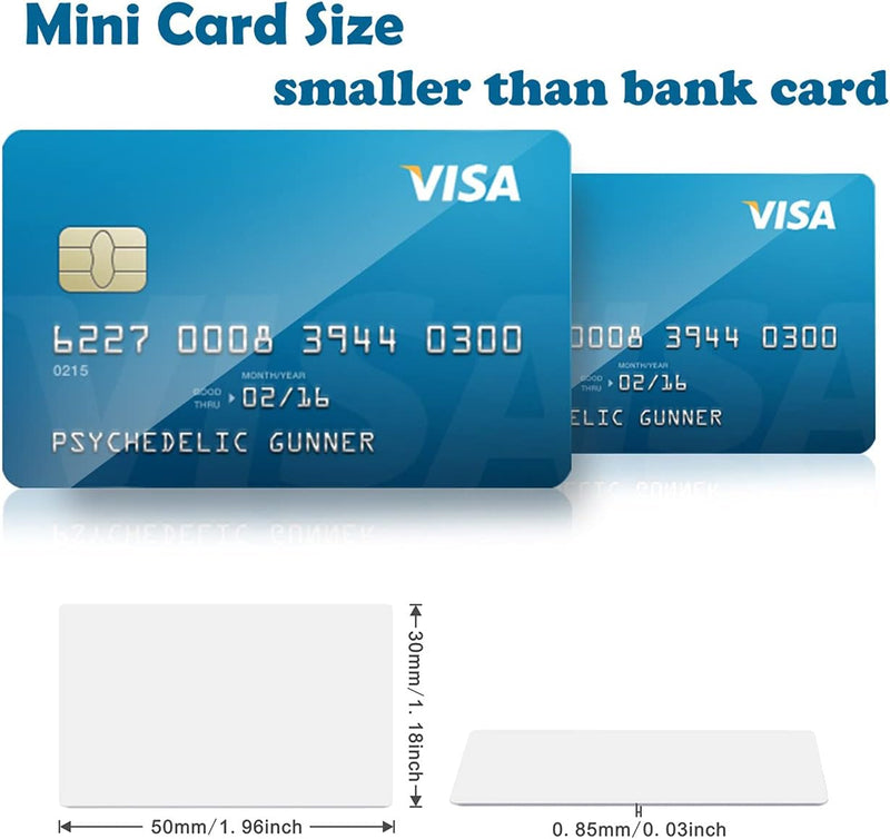 100 Stück NFC 215 Karten, NTAG215 NFC Tags Wiederbeschreibbare NFC 215 Kartenanhänger Kompatibel mit
