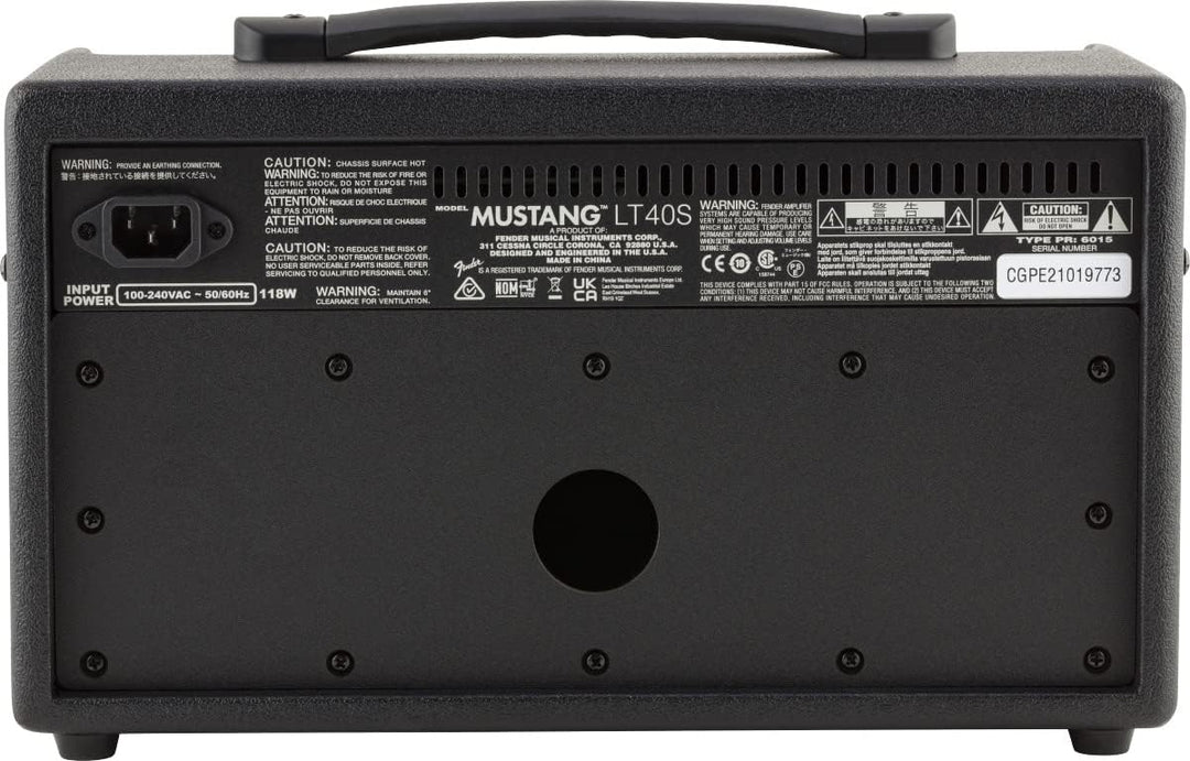 Fender Mustang LT40S, 40-Watt 2x4" Guitar Amplifier LT40S (40W) Single, LT40S (40W) Single
