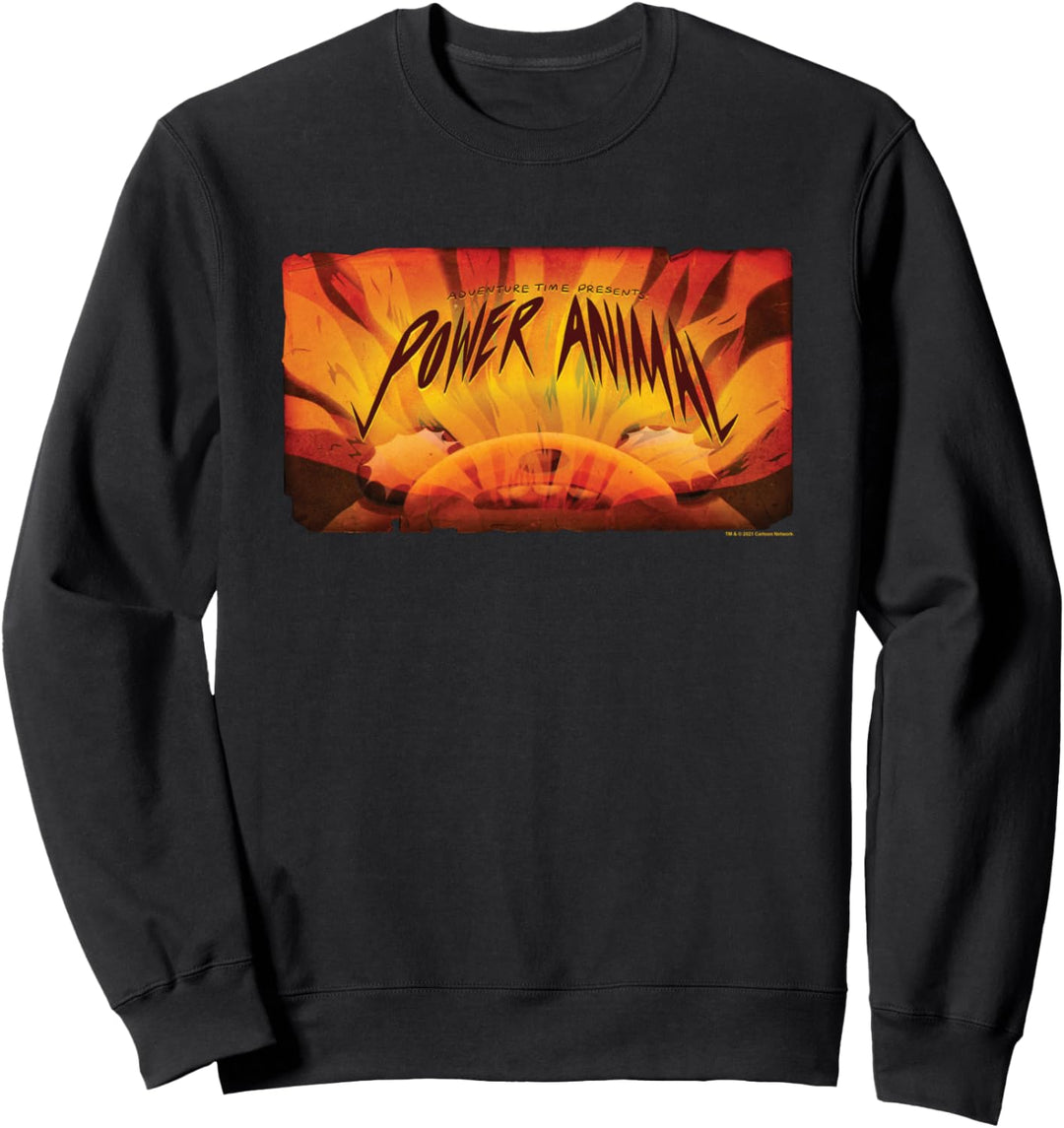 Adventure Time Power Animal Card Sweatshirt