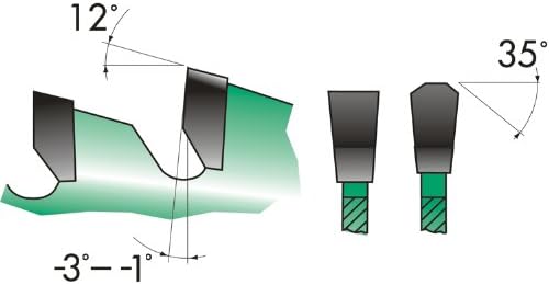 Edessö 18023530 HM-Kreissägeblatt Präzision-Universal 2/7/42 HW, Z=60 TF, 235 x 2,8/2,2 x 30 mm, Sil