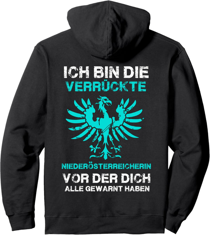 Niederösterreich T-Shirt mit Wappen & Adler Damen Kinder Pullover Hoodie