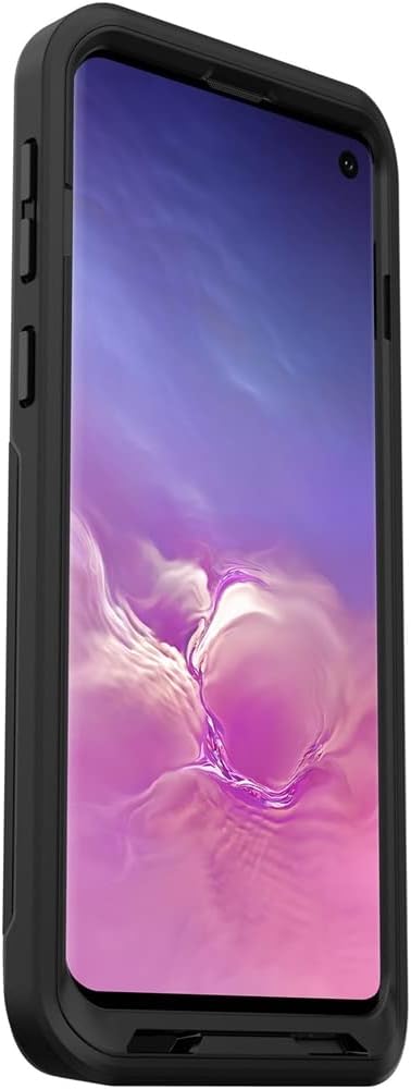 OtterBox Pursuit Series Schutzhülle für Galaxy S10, Transparent / Schwarz durchsichtig / schwarz, du