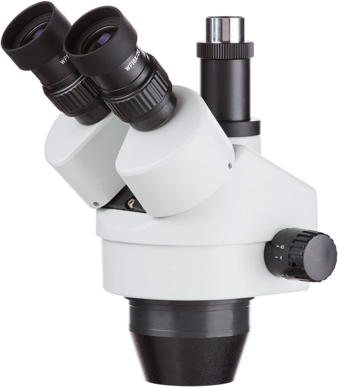 AmScope 7X-45X Trinokularer Zoom Stereo-Mikroskop Simul-Fokalkopf