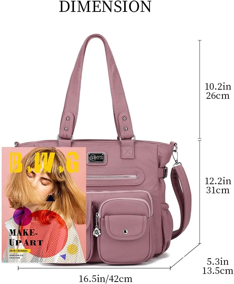 KL928 Handtasche Damen Tasche Umhängetasche Schultertasche Damentaschen gross für Damen Frauentasche
