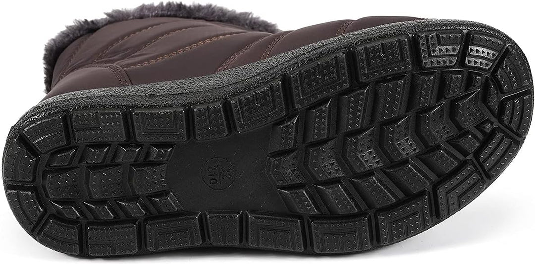 Kinder Winterschuhe Jungen Mädchen Winterstiefel Schneestiefel Wasserdicht Warm gefütterte Schlupfst