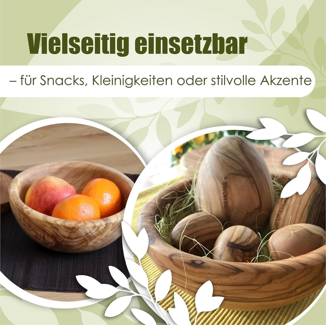 NATUREHOME Schale Olivenholz, 16 cm, 16 cm