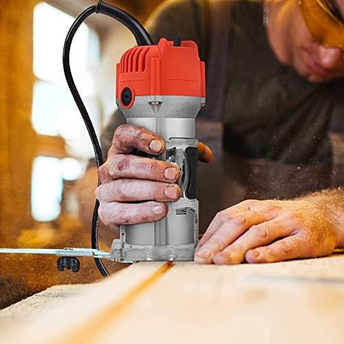 Holzfräse, 220V, Vertikalfräse für Holz, Elektrische Trimmmaschine, Elektromechanische Gravur, Holzf