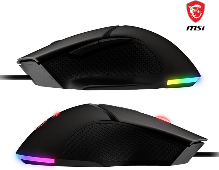 MSI Vigor GK71 Sonic RED DE Gaming Tastatur, QWERTZ & CLUTCH GM20 ELITE Gaming-Maus - 6.400 DPI Opti