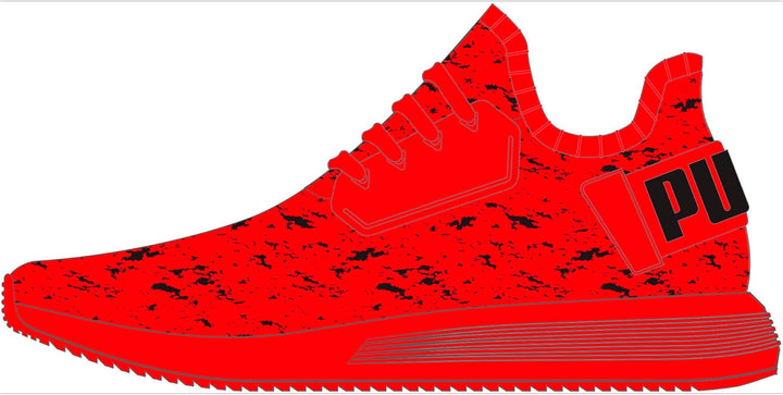 PUMA Unisex Axis Sneaker 37.5 EU Puma Black Puma Silver, 37.5 EU Puma Black Puma Silver