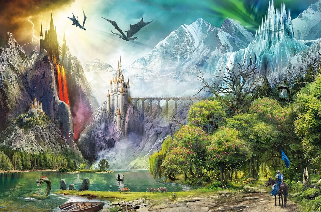 Ravensburger 16462 3000 Teile-Drachenregion Puzzle für